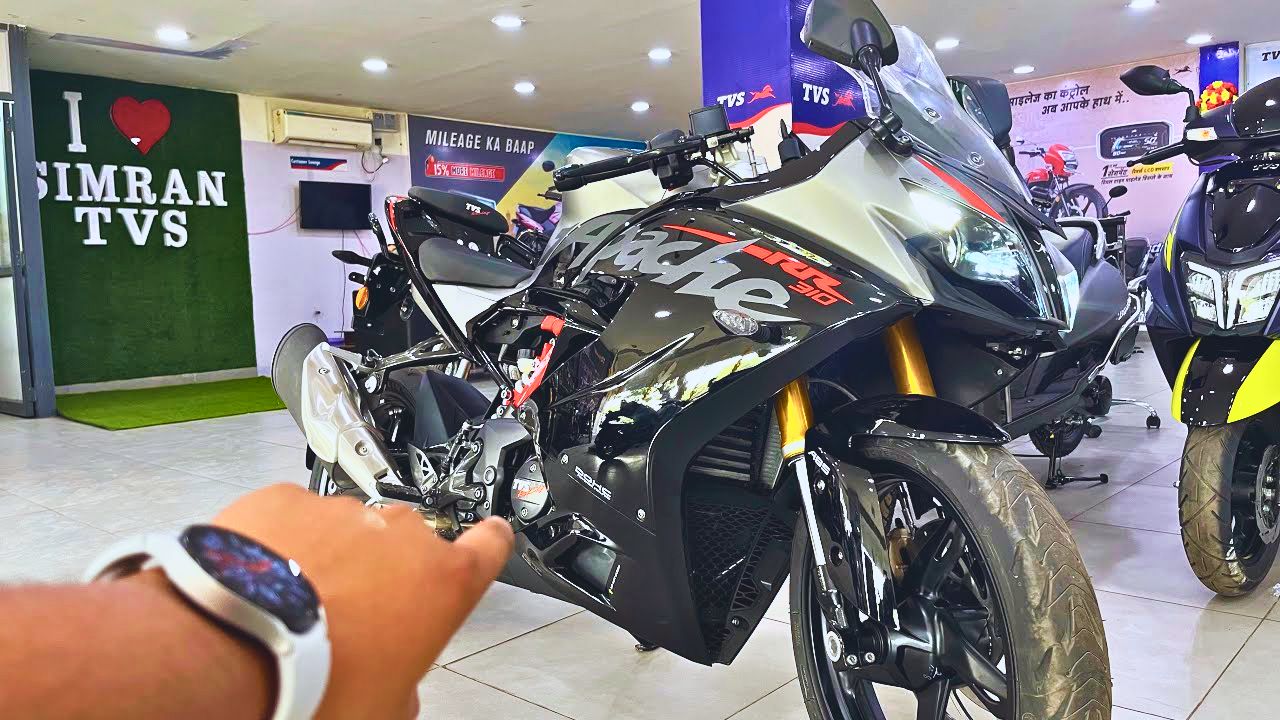 TVS Apache RR 310 Amazing Offer On EMI Plan